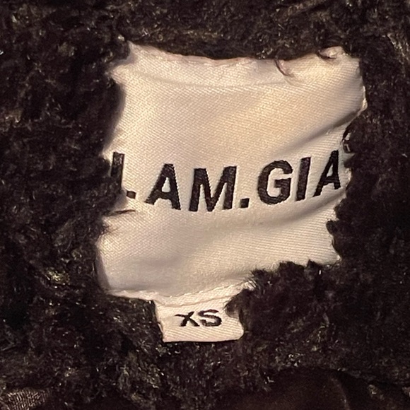 I.AM.GIA Blair Faux Fur Black Coat - Picture 9 of 10